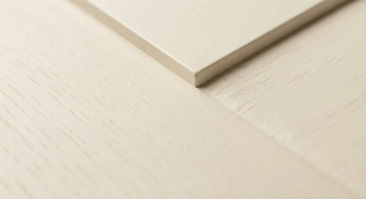 Dettaglio della lavorazione di una persiana in legno